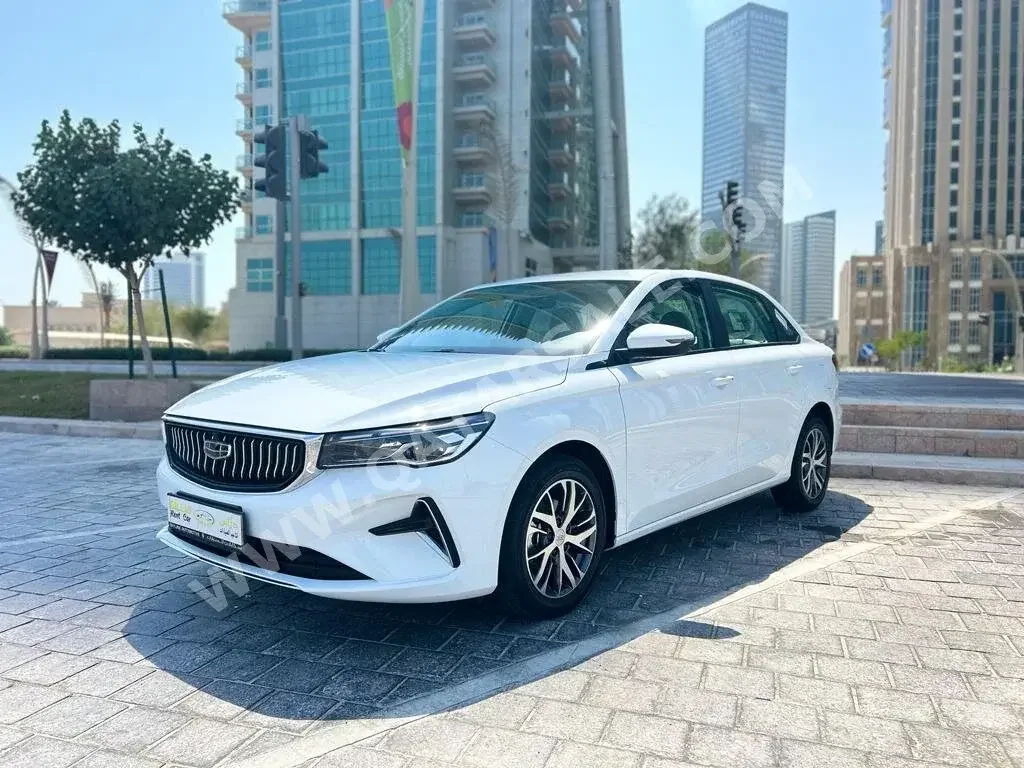 Geely  Emgrand  Sedan  White  2024