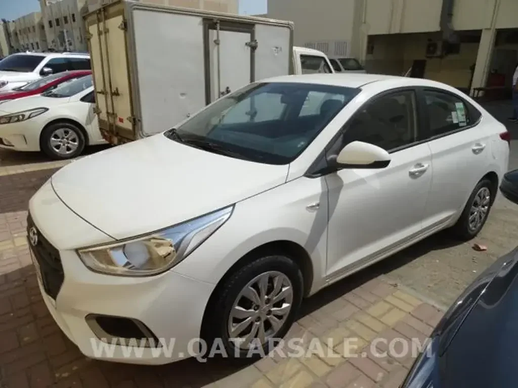 هيونداي  اكسنت  سيدان  أبيض  2019