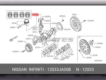 Car Parts - Nissan  Altima  - Engine & Engine Parts  -Part Number: 12033JA00B