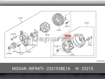 قطع غيار السيارات - نيسان  ألتيما  - القطع الالكترونية  -رقم القطعة: 232153BE1A