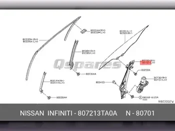 Car Parts - Nissan  Altima  - Interior Parts  -Part Number: 807213TA0A