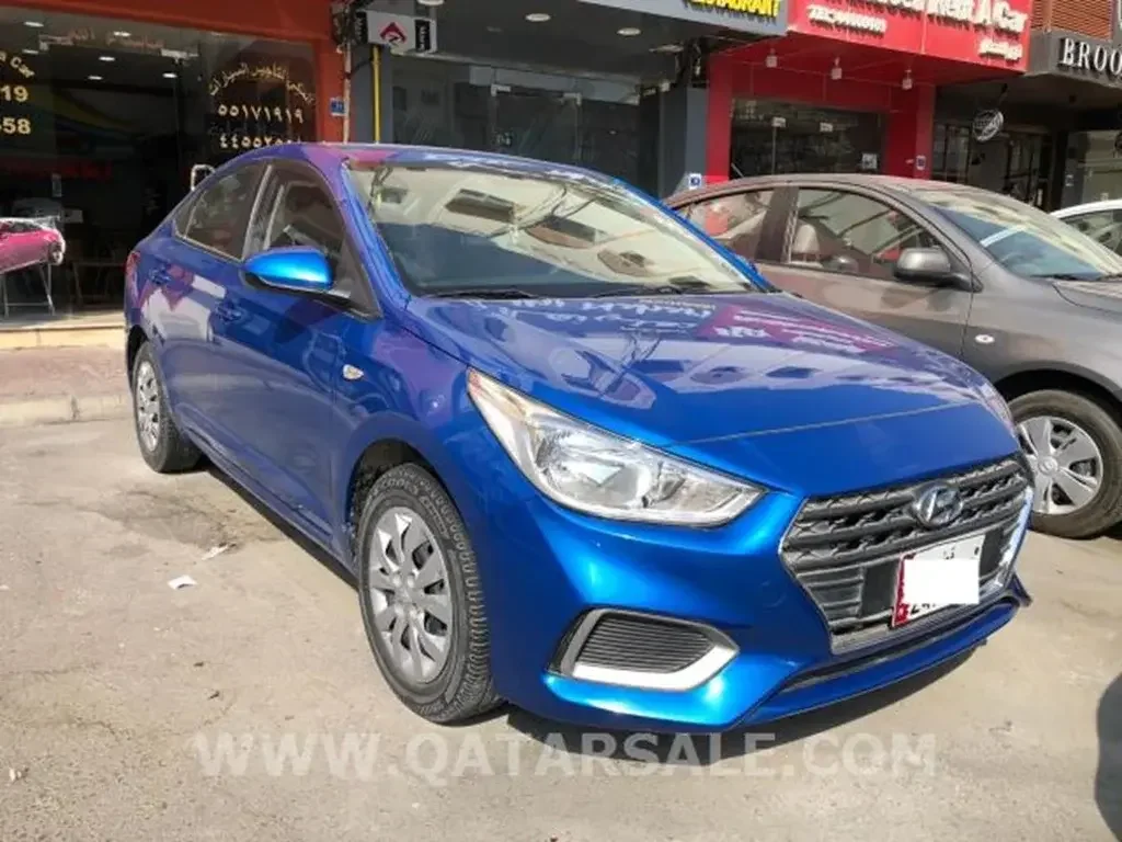 هيونداي  اكسنت  سيدان  ازرق  2019