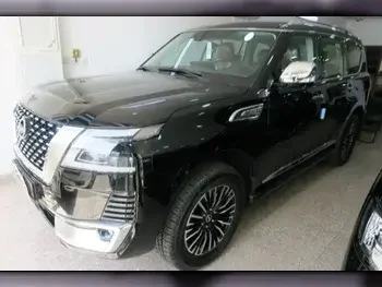 Nissan  Patrol  Platinum  2023  Automatic  0 Km  6 Cylinder  Four Wheel Drive (4WD)  SUV  Black  With Warranty