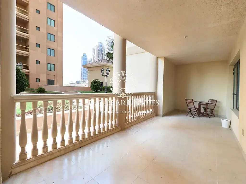 1 Bedrooms  Apartment  For Rent  in Doha -  The Pearl  Fully Furnished