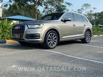 Audi  Q7  SUV 4x4  Gold  2017