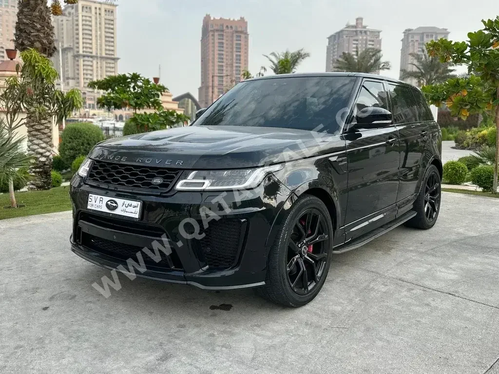 Land Rover  Range Rover Sport  SUV 4x4  Black  2020