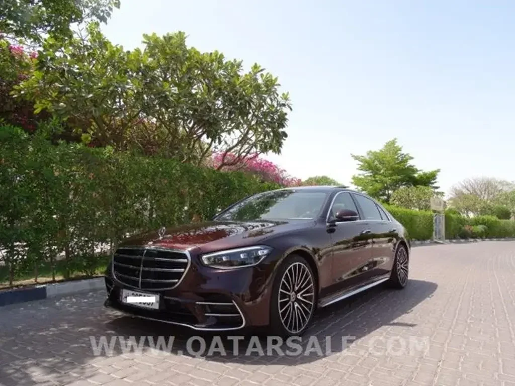 مرسيدس - بنز  S450  سيدان  عنابي  2021