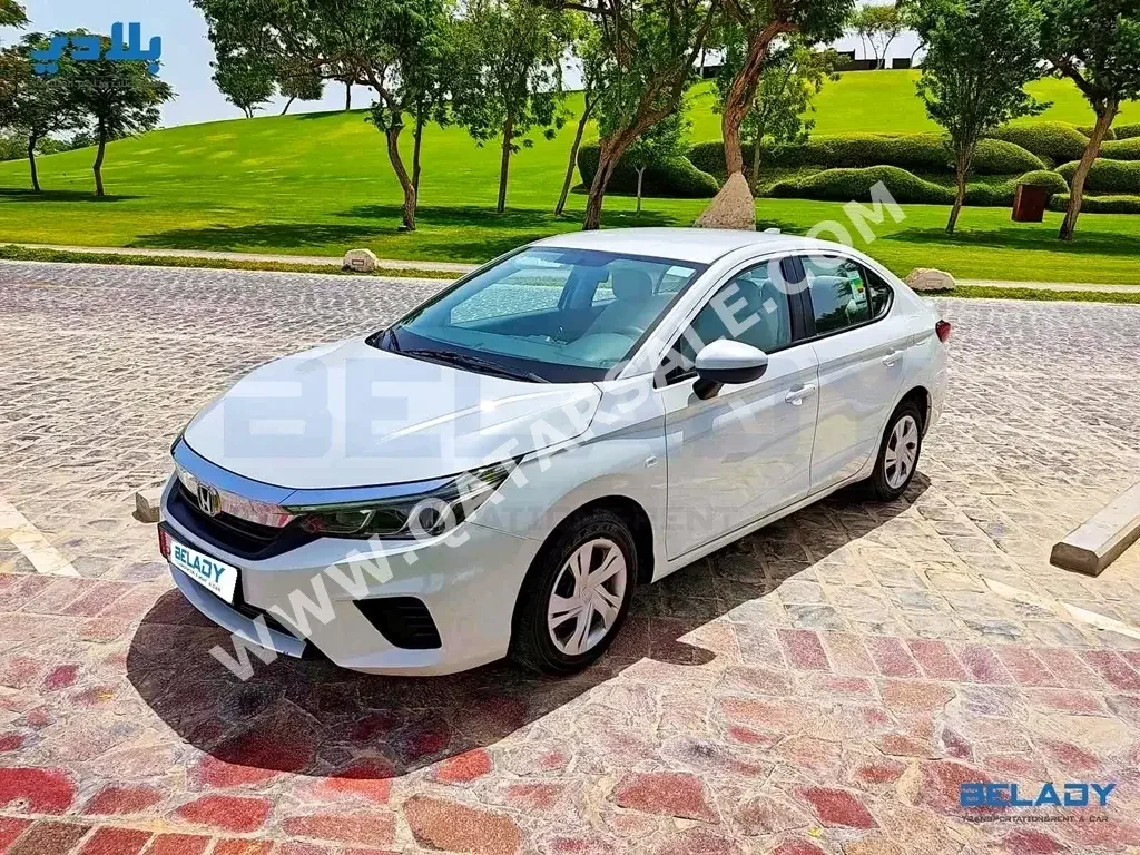 Honda  City  4 Cylinder  Sedan  White  2022