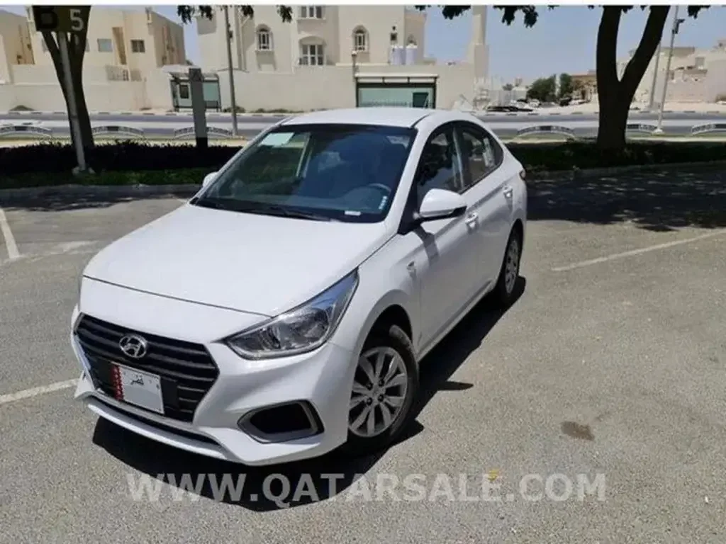 Hyundai  Accent  Sedan  White  2020