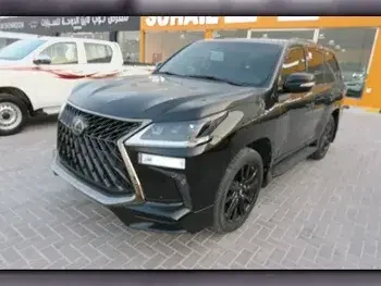 Lexus  LX  570 S Black Edition  2020  Automatic  98,000 Km  8 Cylinder  Four Wheel Drive (4WD)  SUV  Black  With Warranty