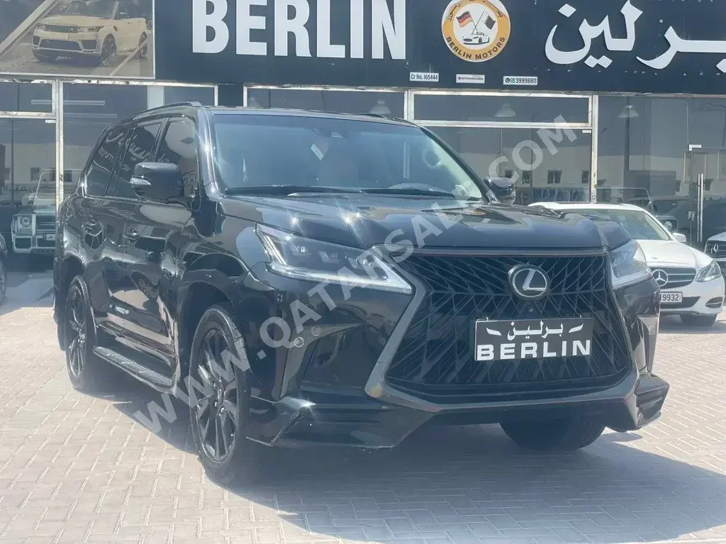  Lexus  LX  570 S Black Edition  2019  Automatic  132,000 Km  8 Cylinder  Four Wheel Drive (4WD)  SUV  Black  With Warranty