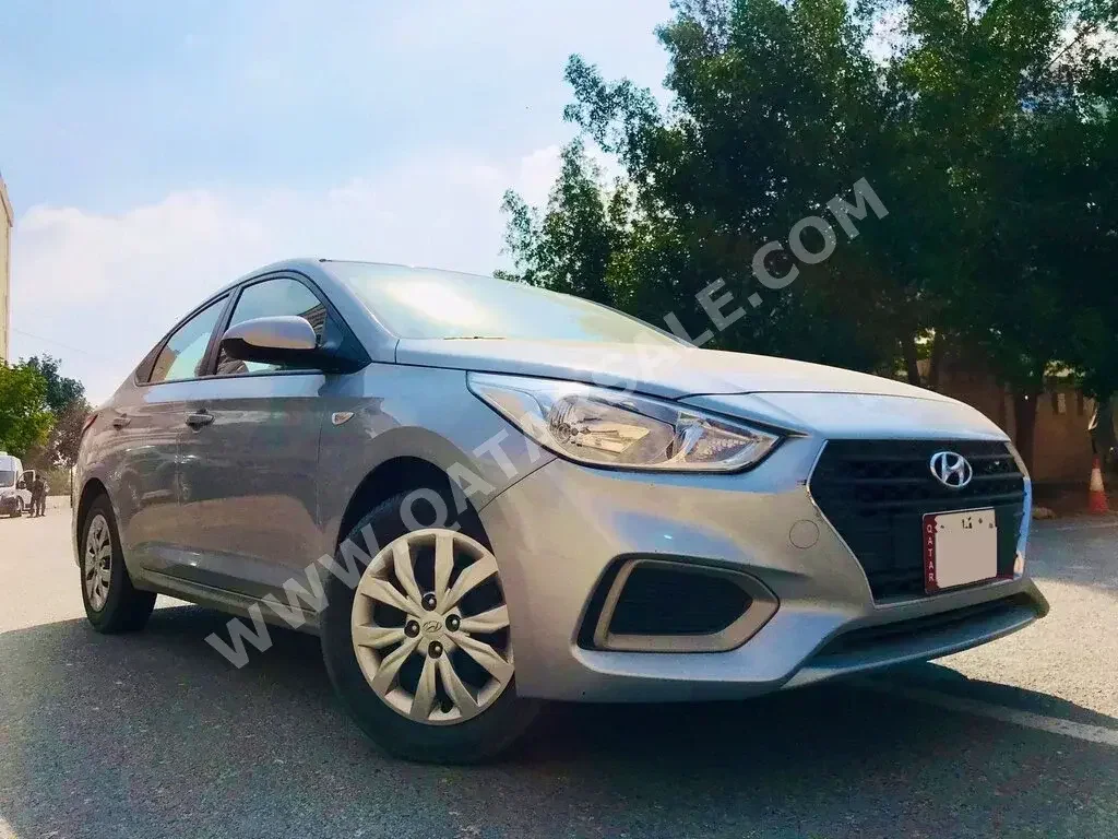 Hyundai  Accent  Sedan  Silver  2019