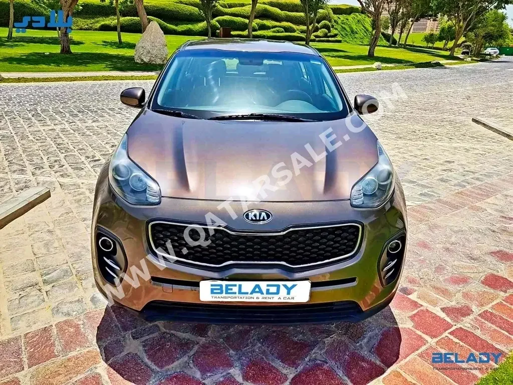 Kia  Sportage  4 Cylinder  SUV 2x4  Brown  2021