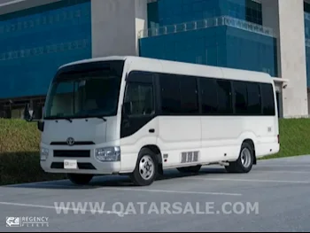 Toyota  Coaster  4 Cylinder  BUS  White  2023