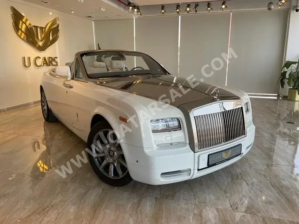 Rolls-Royce  Phantom  Drophead  2013  Automatic  19,000 Km  12 Cylinder  All Wheel Drive (AWD)  Convertible  White  With Warranty