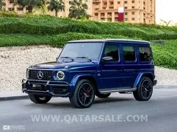 Mercedes-Benz  G63 AMG  SUV 4x4  Blue  2021