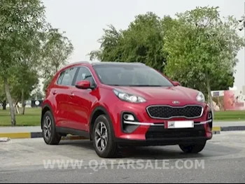 Kia  Sportage  4 Cylinder  SUV 4x4  Red  2022