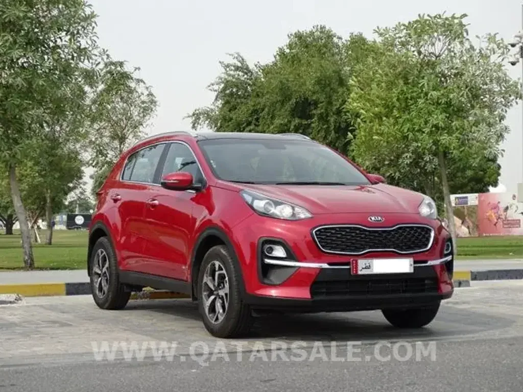 Kia  Sportage  4 Cylinder  SUV 4x4  Red  2022