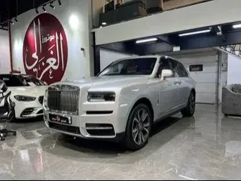  Rolls-Royce  Cullinan  2021  Automatic  14,000 Km  12 Cylinder  Four Wheel Drive (4WD)  SUV  Silver  With Warranty