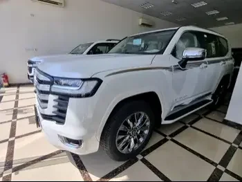 Toyota  Land Cruiser  VX Twin Turbo  2023  Automatic  0 Km  6 Cylinder  Four Wheel Drive (4WD)  SUV  White  With Warranty