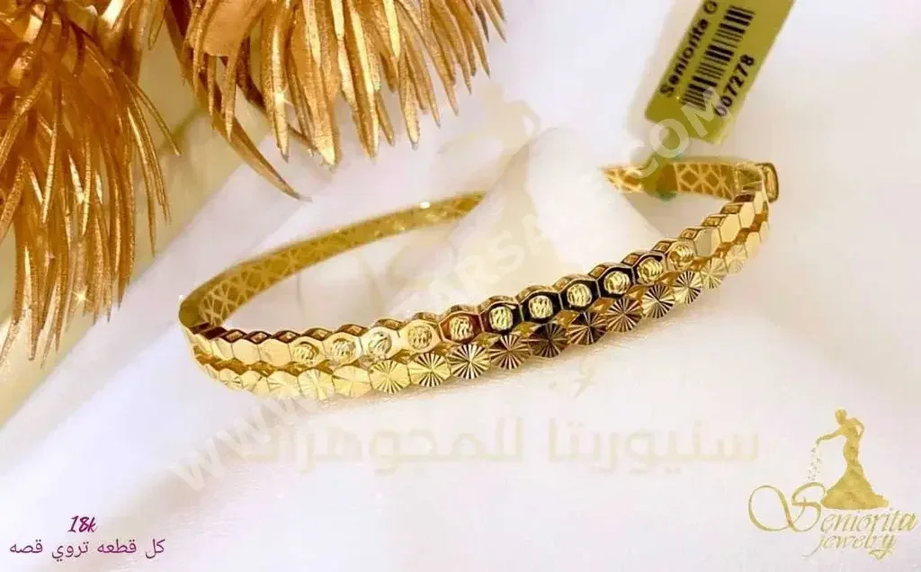 Gold Bracelet  Italy  Woman  By Weight  11.56 Gram  Yellow Gold  18k