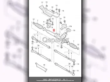 قطع غيار السيارات - اودي  أي 3  - التوجيه والتعليق  -رقم القطعة: 8N1422061D