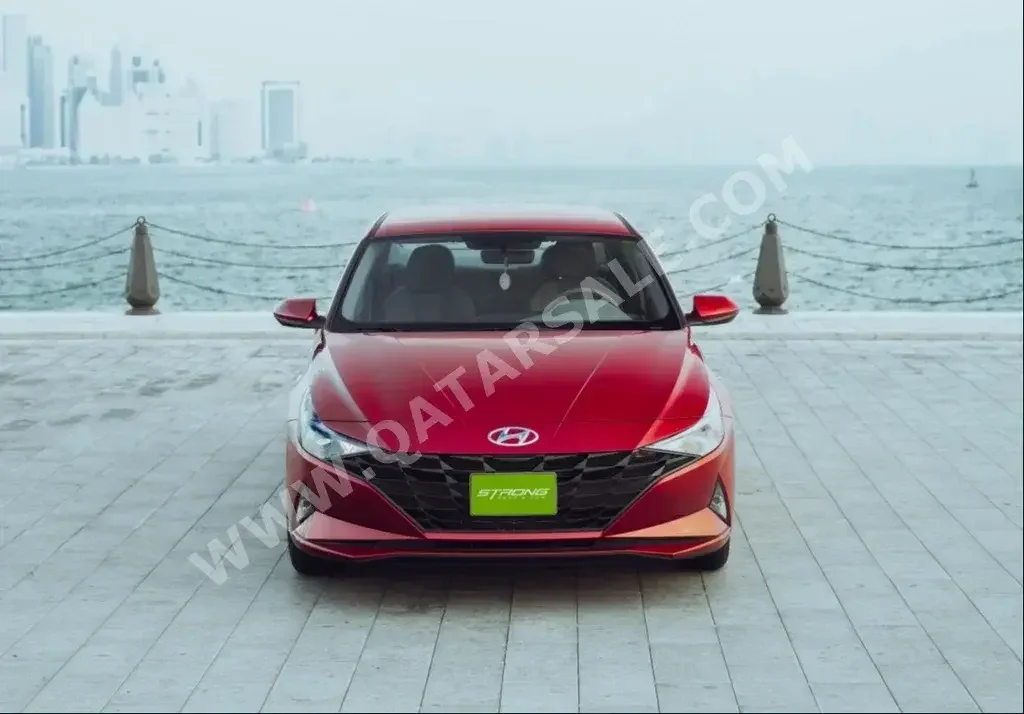 Hyundai  Elantra  Sedan  Red  2023