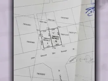 Lands For Sale in Al Shamal  - Al Ruwais  -Area Size 504 Square Meter