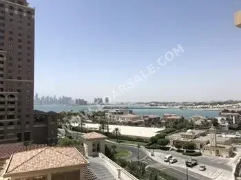 1 Bedrooms  Apartment  For Rent  in Doha -  The Pearl  Semi Furnished