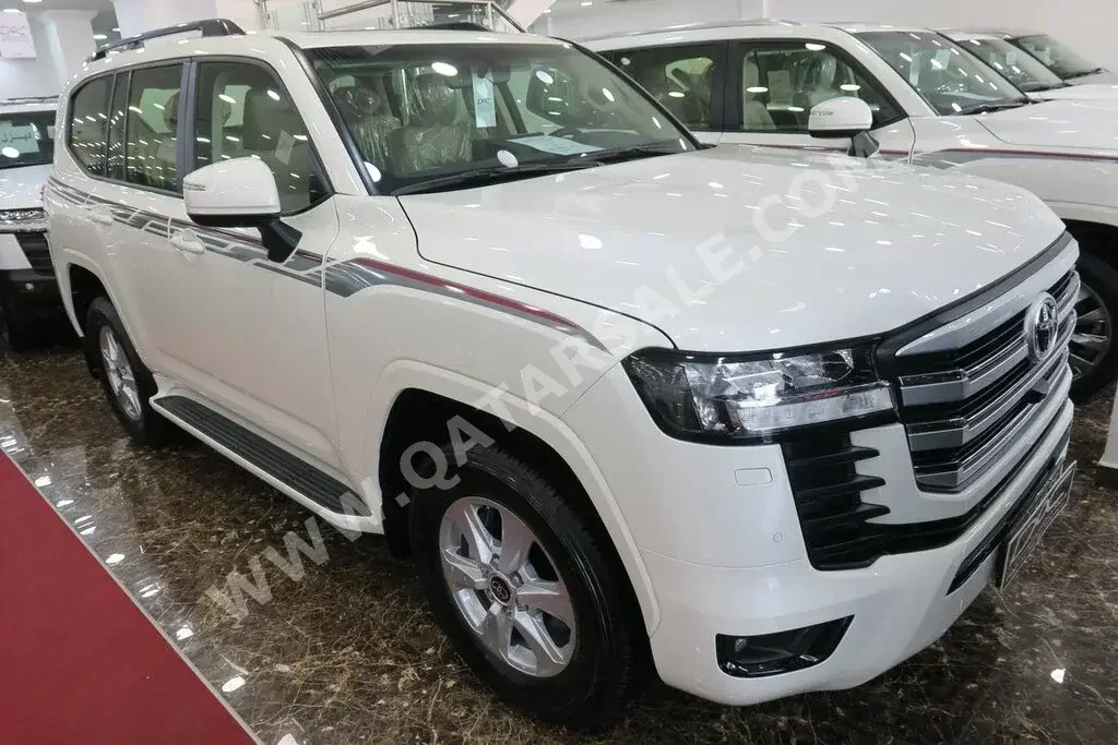 Toyota  Land Cruiser  GXR Twin Turbo  2023  Automatic  0 Km  6 Cylinder  Four Wheel Drive (4WD)  SUV  White  With Warranty