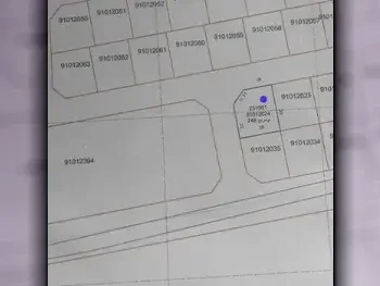 Lands For Sale in Al Wakrah  - Al Wukair  -Area Size 748 Square Meter