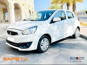 Mitsubishi  Mirage  Hatchback  White  2020