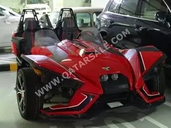 Polaris  Sling Shot SL - Year 2015 - Color Red & Black - Gear Type Manual - Mileage 20000 Km