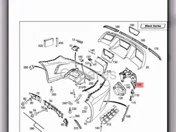 Car Parts - Mercedes-Benz  C-Class  -Part Number: A2048857714