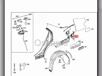 Car Parts - Mercedes-Benz  E-Class  - Body Parts & Mirrors  -Part Number: A2126300389