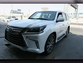 Lexus  LX  570  2016  Automatic  151,000 Km  8 Cylinder  Four Wheel Drive (4WD)  SUV  White  With Warranty