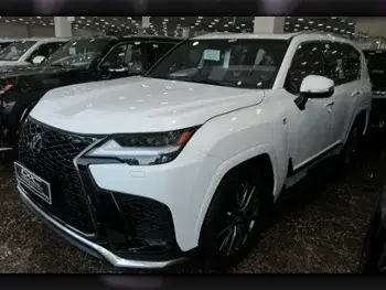 Lexus  LX  600 F Sport  2023  Automatic  0 Km  6 Cylinder  Four Wheel Drive (4WD)  SUV  White  With Warranty