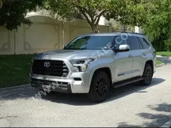 Toyota  Sequoia  TRD Sport  2023  Automatic  300 Km  6 Cylinder  All Wheel Drive (AWD)  SUV  Silver  With Warranty