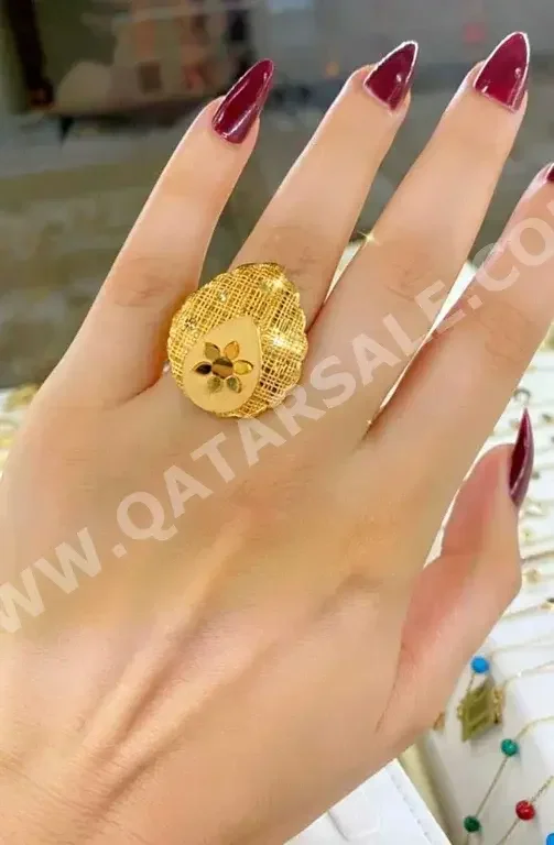 Gold Ring  Turkey  Woman  By Item ( Designers )  Yellow Gold  21k