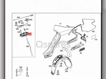 Car Parts - Mercedes-Benz  CLS-Class  - Filters & Caps  -Part Number: A2186300067