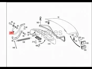 Car Parts - Mercedes-Benz  S-Class  -Part Number: A2217500228