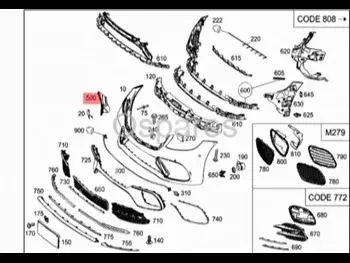 Car Parts - Mercedes-Benz  S-Class  - Cooling and heating system  -Part Number: A2228850163