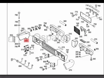 Car Parts - Mercedes-Benz  G-Class  - Body Parts & Mirrors  -Part Number: A46388510039999