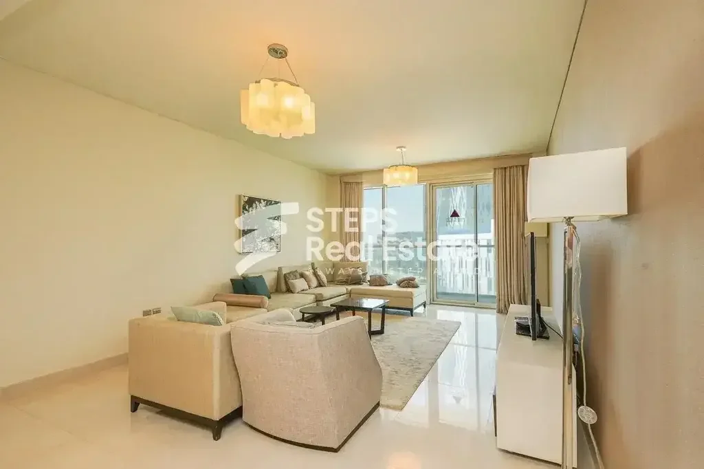 1 Bedrooms  Apartment  For Rent  in Lusail -  Marina District  Fully Furnished