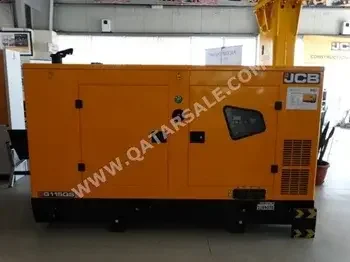 63 Kw  Yellow  2016  JCB Diesel Max 444  63dB @ 7 m  8.2 ltr @ 50% Loud  Mecc - ECP 34-IL  JCB  G 65 QS  58.7