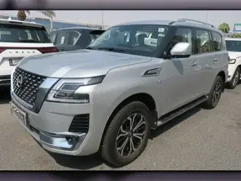 Nissan  Patrol  Titanium  2023  Automatic  0 Km  8 Cylinder  Four Wheel Drive (4WD)  SUV  Silver  With Warranty