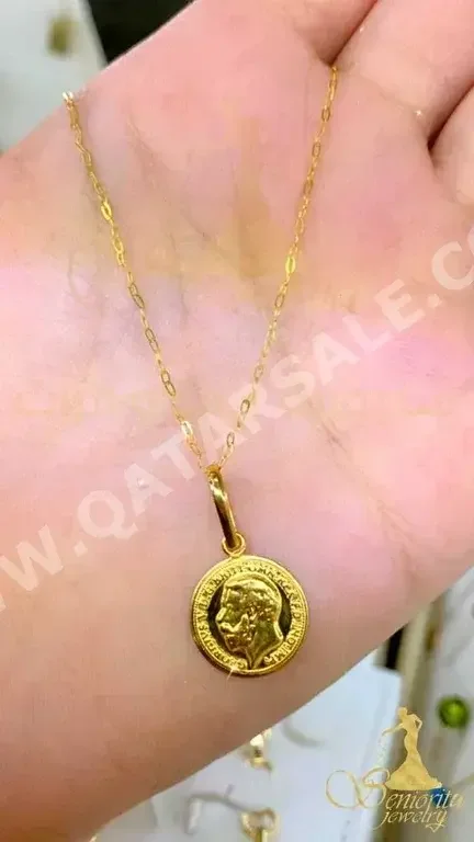 Gold Necklace  Turkey  Woman  By Item ( Designers )  Yellow Gold  21k