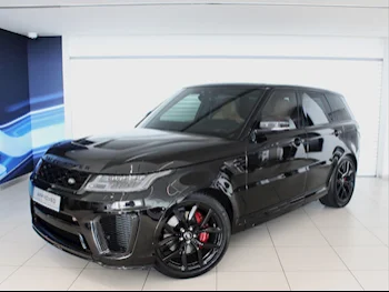 Land Rover  Range Rover  Sport SVR  2022  Automatic  28,400 Km  8 Cylinder  Four Wheel Drive (4WD)  SUV  Black  With Warranty