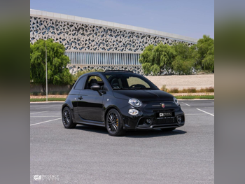 فيات  ابارث 695  3 سلندر  كشف  أسود  2023