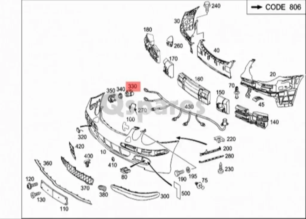 Car Parts - Mercedes-Benz  SL-Class  -Part Number: A0045428718